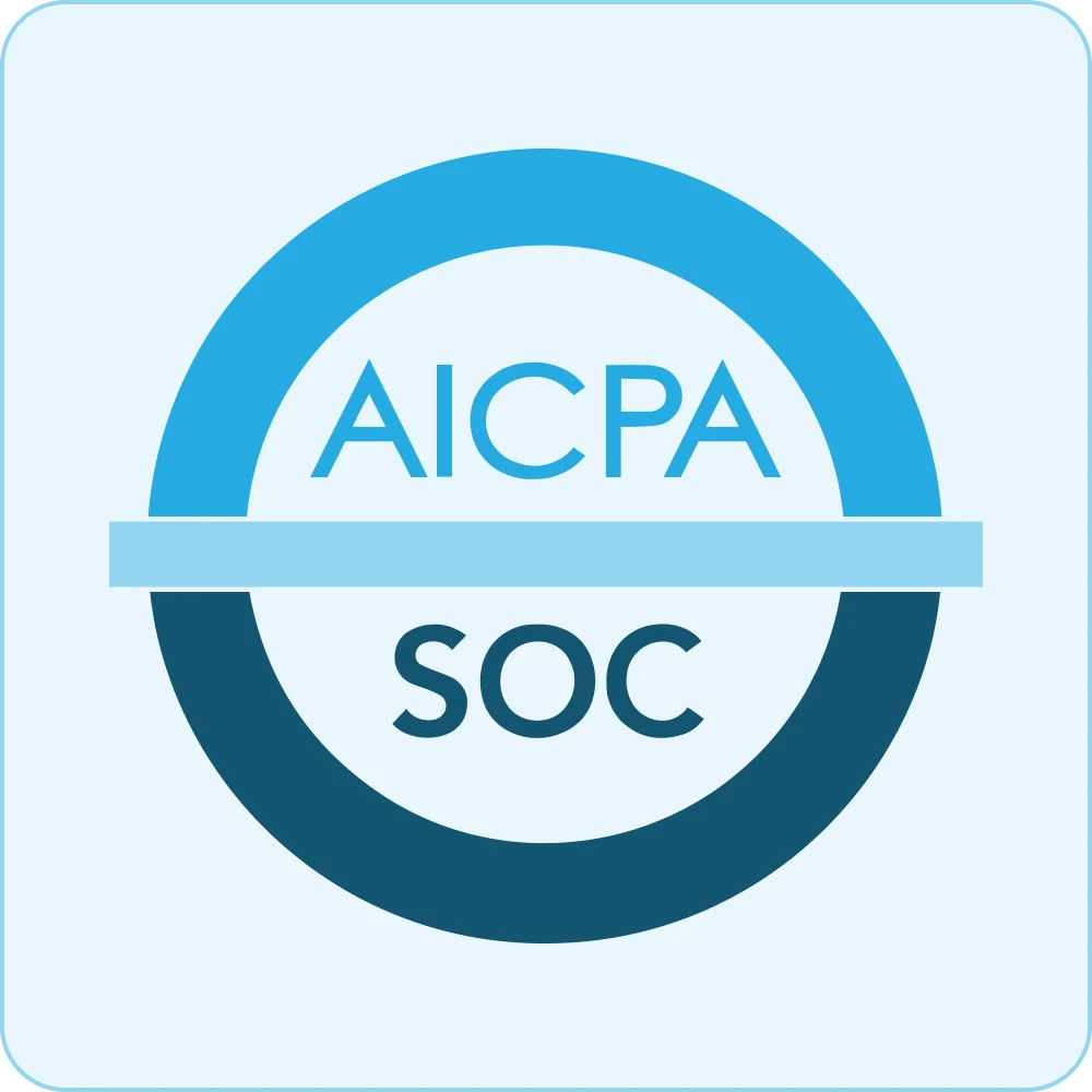 aicpa soc type 2 compliance logo high quality image