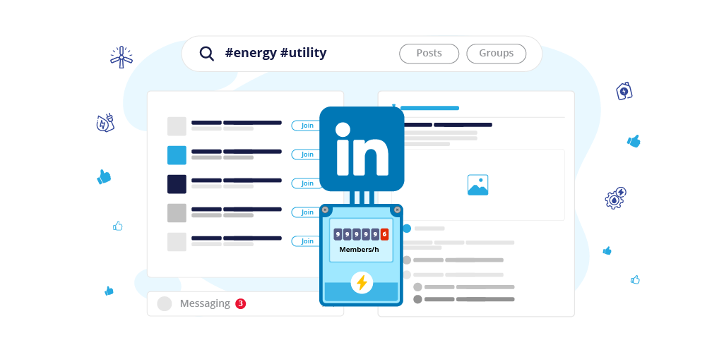 energia-utilidade-indústria-ligada-em-grupos