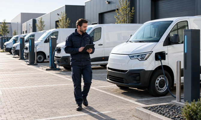 gestionnaire de flotte, mobilité électrique, recharge de véhicules électriques