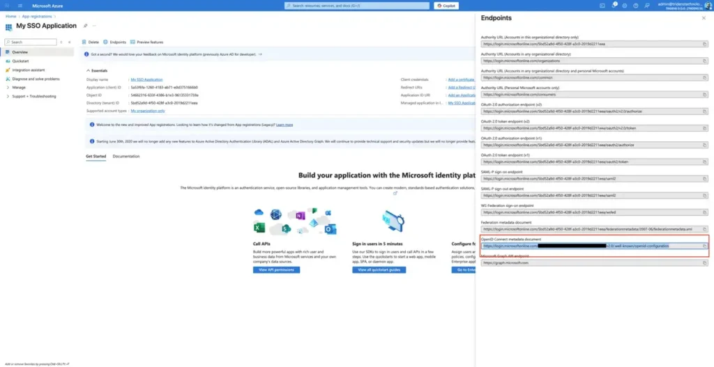 openid connect metadata