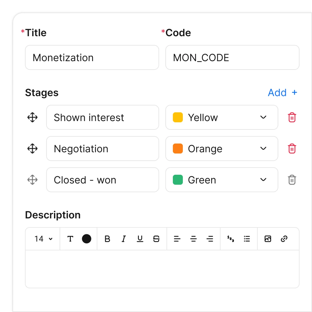 everything from lead to revenue in tridens crm