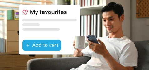 showcase of tridens ecommerce
