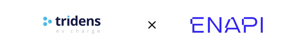 Tridens EV Charge x ENAPI Roaming Hub Logo-Banner