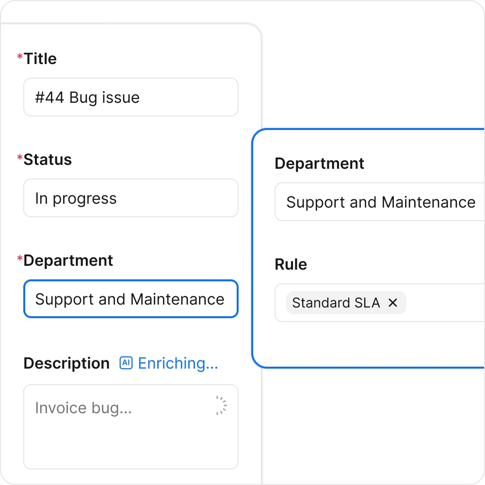 tridens service desk manage tickets teams and SLAs in one place