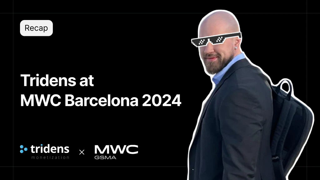 youtube thumbnail トリデンス・アット・モバイル・ワールド・コングレス・バルセロナ2024の総括ビデオ