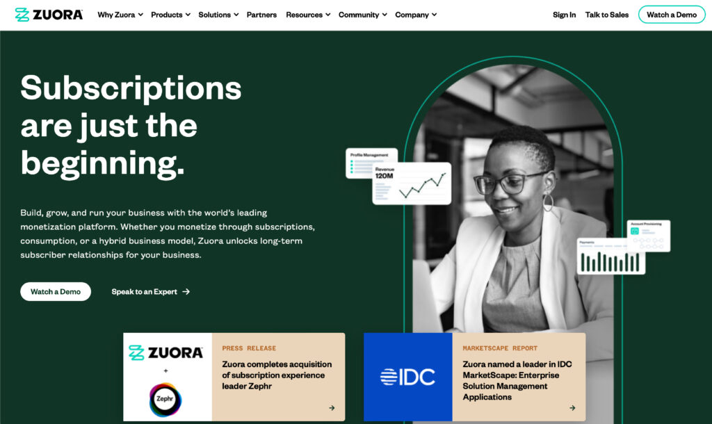zuora website
